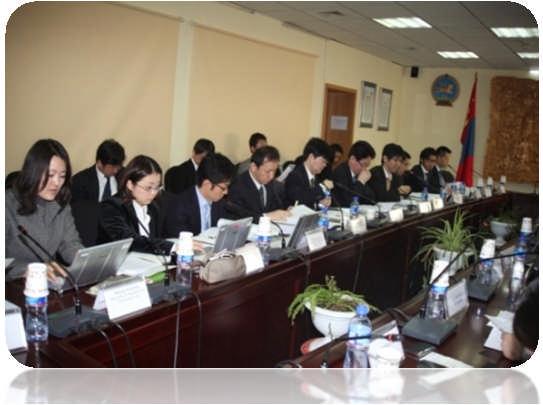 December 2012) Signing of the Low Carbon Development Partnership (bilateral document for the JCM) (Ulaanbaatar- 8