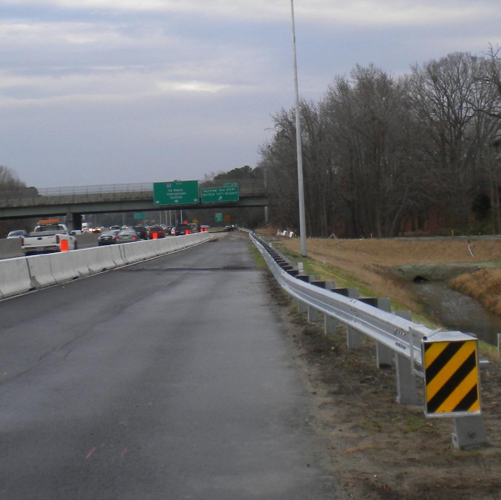 Current Status: The existing I-64 east Norview Avenue loop ramp has been replaced with a ramp north of the existing Norview Avenue.
