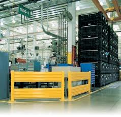 Steel King protective guard rail Built better to protect better Industrial lift truck accidents are a common and costly occurrence.