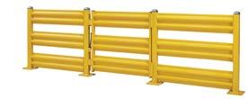 Safety Gates Steel King s self-closing safety gate adds versatility to the Steel Guard and Armor Guard railing systems.