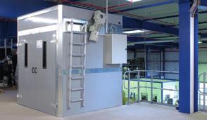 Mezzanines / platforms Example application goods lift Integrated into the platform, a good lift make it easier to operate the system and provide unrestricted access to