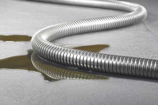 3.2 Cable Protection Systems Metallic Conduit Systems Metallic conduits SSC Stainless steel conduit Stainless steel, corrosion-resistant flexible conduit used for protection of sensor cables,