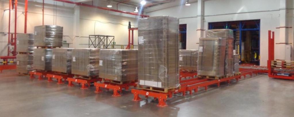palletized load 1,500 kg Europallet / American /