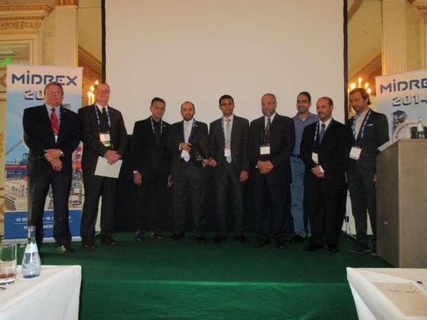 2014 Conference On MIDREX Technology 12 16 October 2014 Munich, Germany Hadeed Team accepts the MIDREX Achievement Award from Midrex President