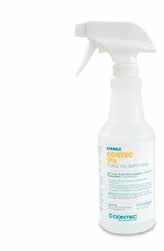 A convenient trigger sprayer with settings for stream or mist spraying is included with the 16 and 32 oz. bottles.