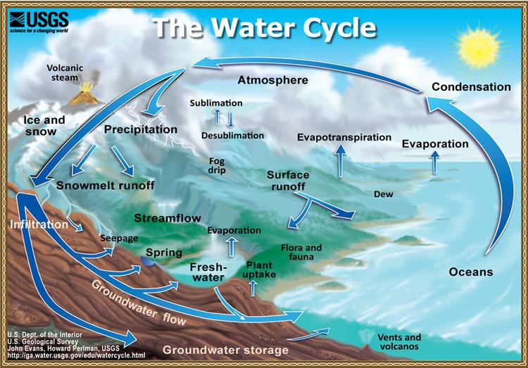 Does the hydrologic cycle