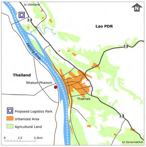 Volume 1: National Logistics Strategy central Lao PDR. Thakhek also seems to have potential to become a cross-border logistics center for Thailand, Lao PDR and Vietnam across Mekong River along NR-12.