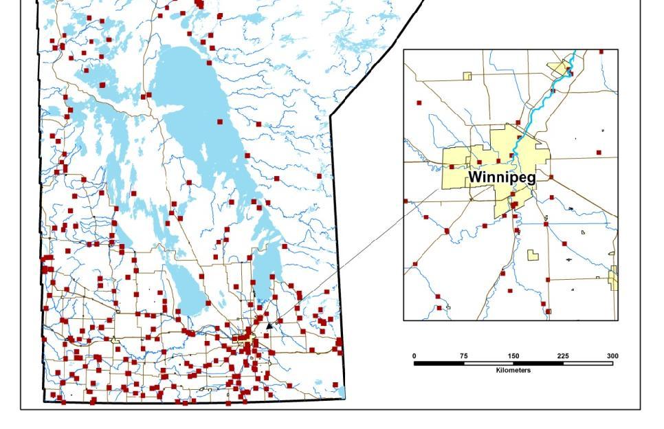LiDAR has been acquired and maps are being developed for the lower Assiniboine River, Souris River and other communities Maps assist with planning and construction of private