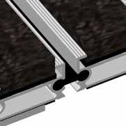 6063-T6 Foam Strip Recessed Mounting Available Aluminium Rail Finishes: Surface Mounting Silver Bronze Black Vinyl