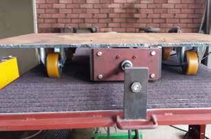 3 Rolling Load test up to 1500kg Slip resistance in