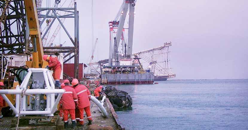 10 Off-Shore and High Depth Dredging System High depth projects can be very challenging not only for the high pressure