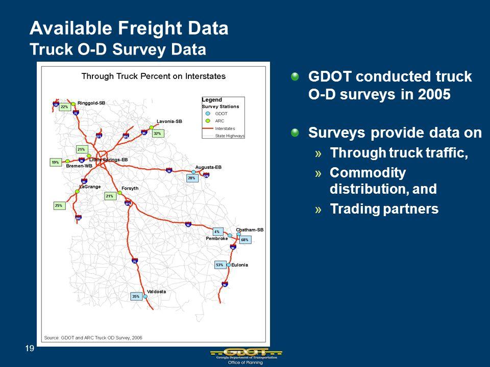 The initial challenge for public agencies has been that very few regional models have maintained robust and comprehensive truck data for a variety of vehicle classifications.