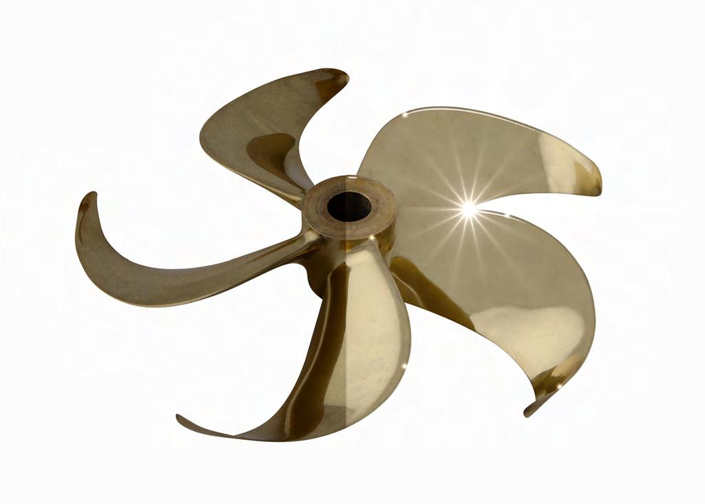 Marine Propeller Coating PRO-PEL is a two-part silicon-ceramic epoxy-silane coating that is designed to bond on a molecular level to the propellers and running gear in order to prohibit marine growth
