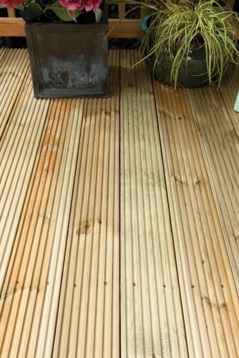 Discarding any off-cuts: remember do not burn decking off-cuts, due to the timber treatment these fumes can be harmful to the environment, instead take any off-cuts to the tip.