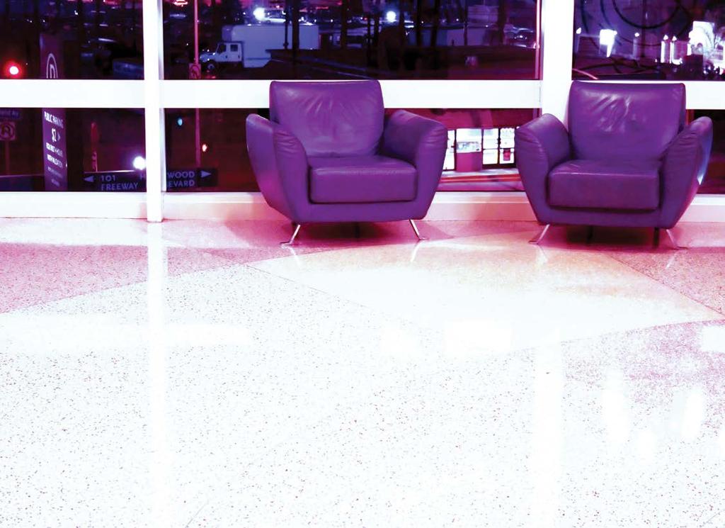 Terrazza Flooring Combines beauty with functional durability Terrazza Flooring is an elegant, decorative flooring designed to reveal a radiant and seamless surface.