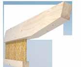 WEB FILLINGS/END BLOCKS Web fillings/end blocks in wood or chipboard.