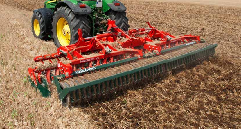 Hydro TerraDisc pro 600 Hydro Top-of-the-range compact disc harrow Advantages TerraDiscpro Hydro The robust design ensures safety in professional use in all conditions Exceptional straw throughput