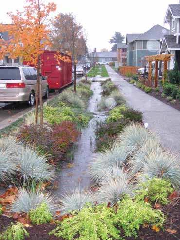 Rainwater harvesting Swales Green roofs Permeable pavements Even