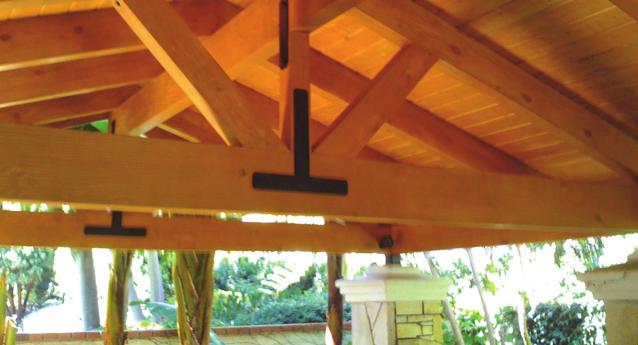 Columns supporting roof and ceiling loads must be a minimum nominal dimension of 6 inches by 8 inches and 8 inches by 8 inches if supporting floor loads.