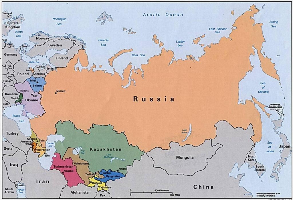 Russia and the Caspian The interest is shifting to Asia 2017+ 2017+ 2017+ Yamal expected to start producing in 2012 with a potential to produce 115bcm/y by 2017 Far East/East Siberian