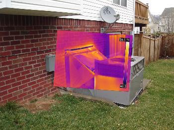 1. Thermal Scans Thermal Scans There is an apparent leaking air duct at