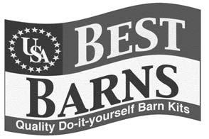 Best Barns USA Installation Book Revised February 15, 2017 Metal Roof for Aspen II