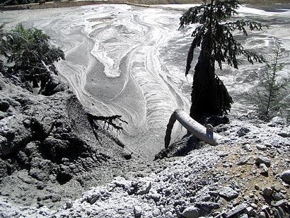Surface Paste Myra Falls, Vancouver Island, British
