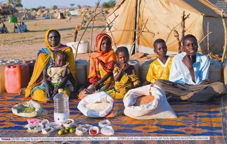 Food for a Week, Darfur Refugees,