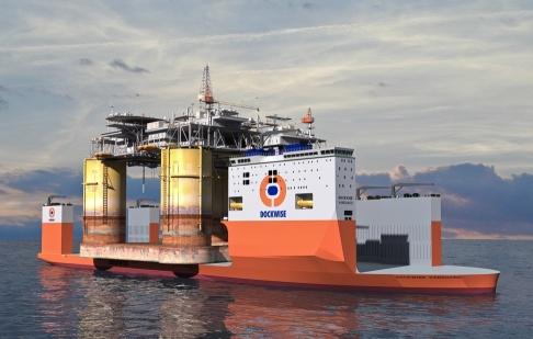 Main drivers for building Dockwise Vanguard Strengthen position of HTV Blue Marlin by offering contingency.