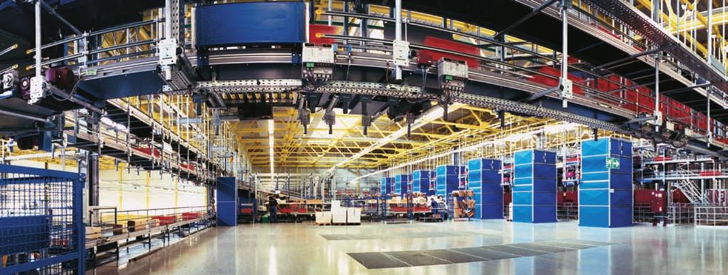 All parts: Any time, anywhere World Logistics Center, Wiesloch Focus on productivity Die cutters and folder gluers from Heidelberg are high-productivity systems that are often in operation round the