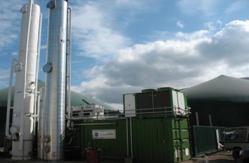 600 m 3 /hr of bio-methane Emits 15-20 metric tons