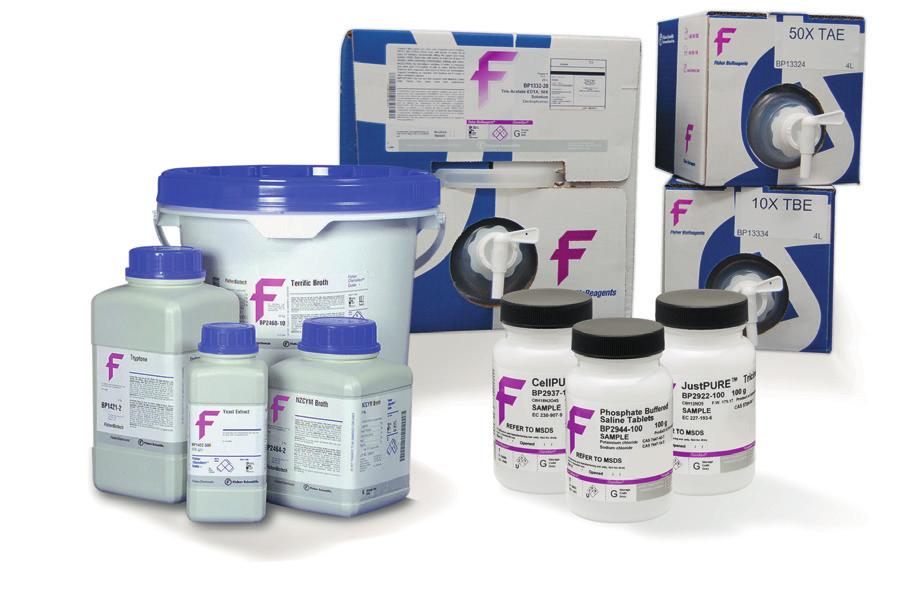 Find the Perfect Reagents for your Life Science Application Fisher BioReagents offer over 1,000 products dedicated to four key application areas: Molecular Biology Protein Chemistry Cell Biology Core