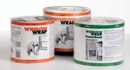 WindowWrap PSX-20 is available in both contractor cartons and individually wrapped rolls.