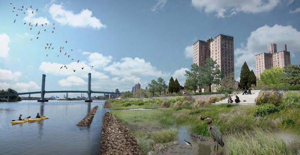 East Harlem may become home to a restored, soft shoreline that incorporates public