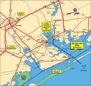 Matagorda Ship Channel, TX 8 Location: Calhoun & Matagorda Counties Purpose: Navigation Phase: GI (Feasibility) Non-Federal Sponsor: