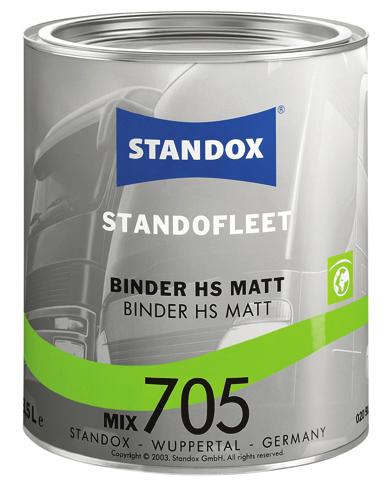 Mix 799 Binder HS VOC - compliant 2K High Solid Topcoat with optimum gloss- and high colour retention High mechanical and chemical resistance Low material consumption High profitability High opacity