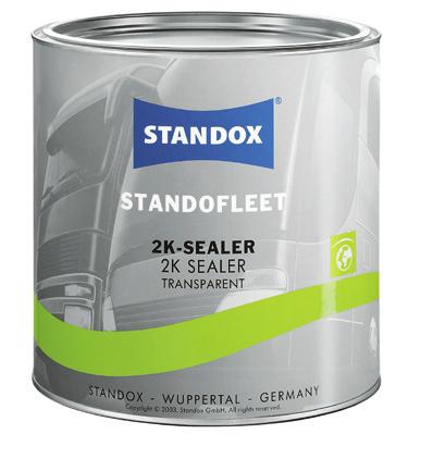 2K Sealer Transparent U2020 Transparent 2K Adhesion Promoter Especially suitable for an economical overall repaint Can be used as a transparent filler Chromate-free Mixing 4:1 with Standofleet