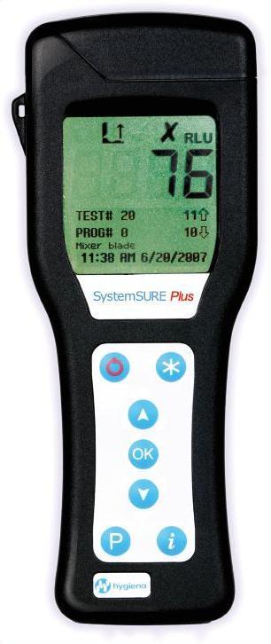 ATP HYGIENE MONITORING SYSTEM Two part system composed of 1.
