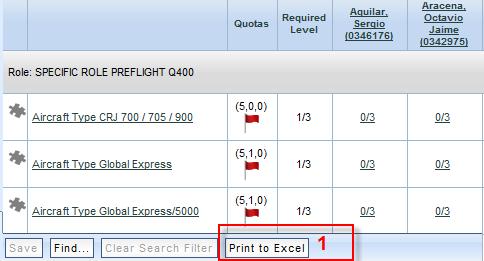 4.11 Printing a Job Profile in Excel Click on