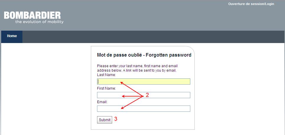 1.5 Retrieving your Password Click on «Forgot your user name or password?».