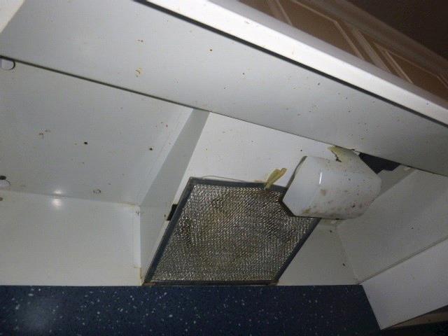 Kitchen: View of exhaust fan that made