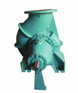 Large end suction pumps cover sizes up to 400mm.
