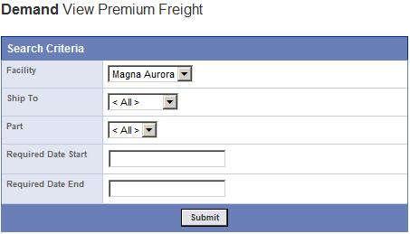 Premium Freight Periodically, you may get premium freight (expedited shipping) requests from a Grupo Antolin facility.