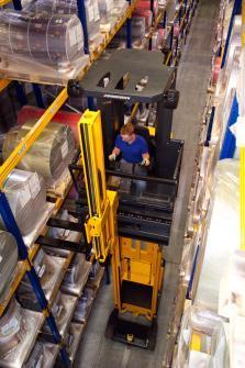 Productivity move more in less time Can the navigation system allocate the use of the lift truck fleet most effectively to handle inbound and outbound product throughout the system?