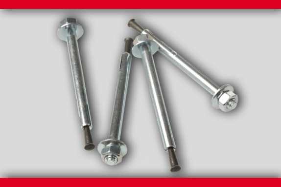 KDM/N Anchors sheet KDM-N Anchors are a high wrench resistant [6 mm x 65 mm] anchor made of a special steel shaft and cone for forced expansion.