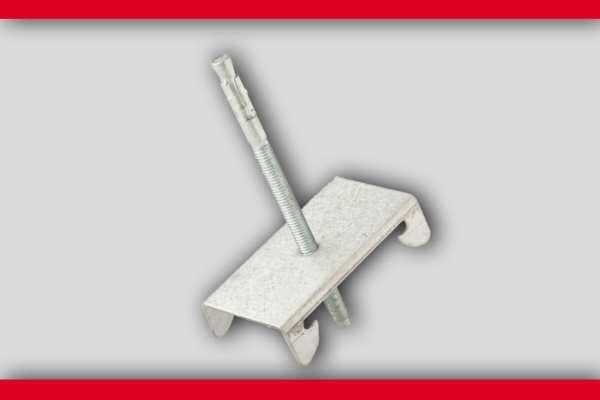 Direct Fixing Clip with Anchor sheet The Direct Fixing Clip with Anchor is an ideal component for battening out irregular walls.