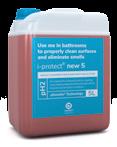 formation of biofilms i-protect new 5: Long-lasting and effective protection of cleaned surfaces against pathogens, even between cleaning cycles Prevents the formation of biofilms Prevents bad smell