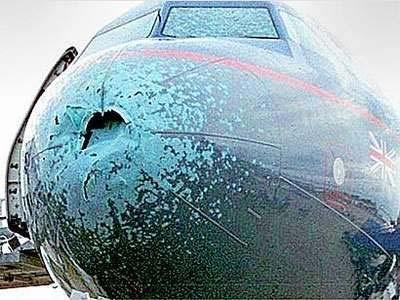 a significant flight or ground incident In-flight Hail Ground