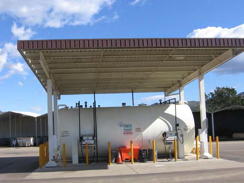 Vehicle Fueling Areas Are