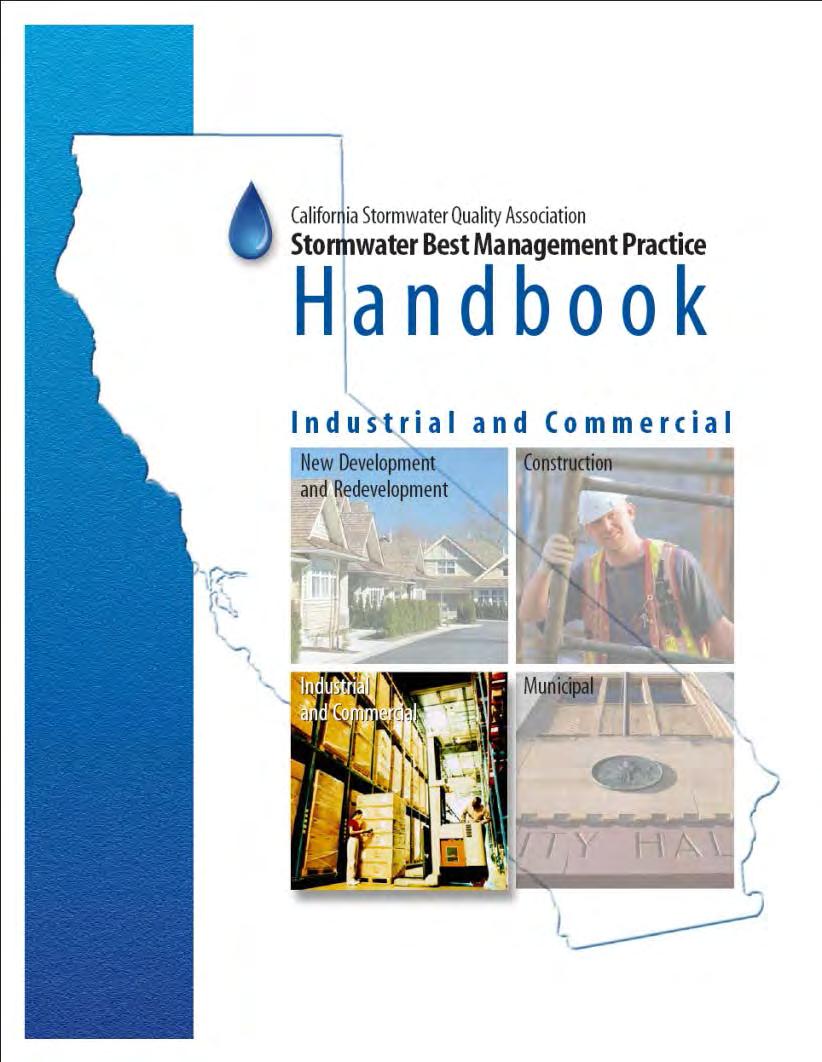 Employee Education and Awareness CASQA s Handbooks Municipal O&M staff use these handbooks the most Industrial and Commercial